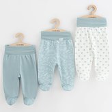 Kojenecké polodupačky New Baby Classic II Uni 3ks mátová - velikost 80 (9-12m)