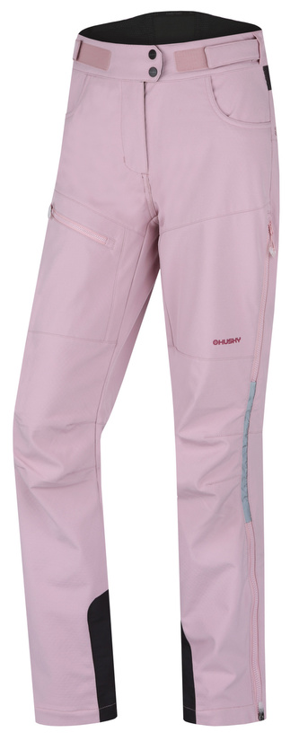 Dámské softshell kalhoty Keson L faded pink - XXL