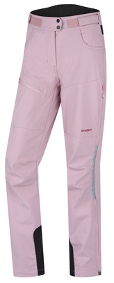 Dámské softshell kalhoty Keson L faded pink - M