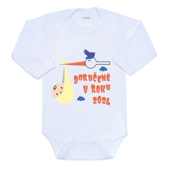 Body s potiskem New Baby Doručené v roku 2024 - velikost 80 (9-12m)
