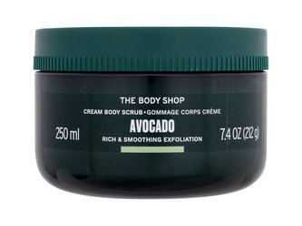The Body Shop Avocado Tělový peeling Cream Body Scrub 250 ml pro ženy