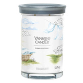 Svíčka ve skleněném válci Yankee Candle, Čistá bavlna, 567 g
