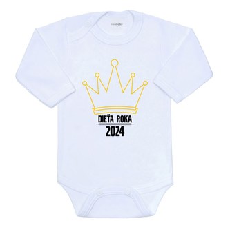Body s potiskem New Baby Dieťa roka 2024 - velikost 68 (4-6m)