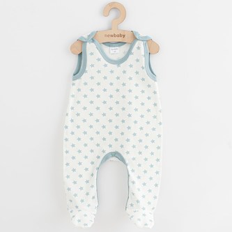 Kojenecké dupačky New Baby Classic II hvězdy mátové - velikost 50