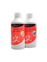 Sportwave - L-Carnitine 220000 2 x 500 ml - pomeranč + lesní plody