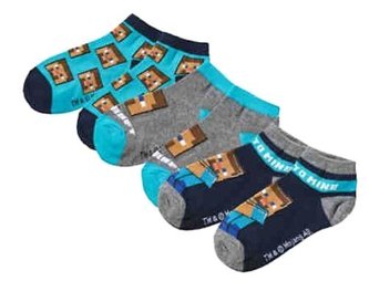 SADA 3 KS PONOŽKY MINECRAFT - velikost 31-34