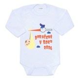 Body s potiskem New Baby Doručené v roku 2024 - velikost 68 (4-6m)
