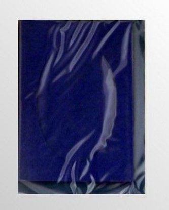 Karta passepartout + koperta granatowe 5szt