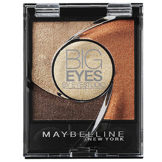 Maybelline Big Eyes Oční stín 3,7 g 03 Luminous Turquoise pro ženy