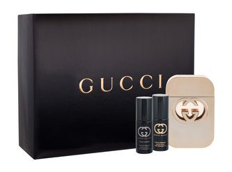 Gucci Gucci Guilty toaletní voda 75 ml + Gucci Guilty masážní olej 8 ml + Gucci Guilty Pour Homme masážní olej 8 ml