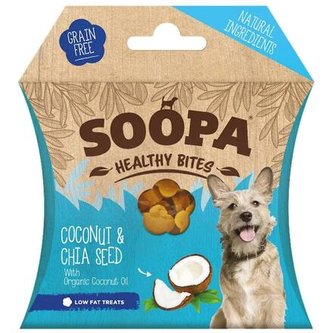 Soopa Healthy Bites s kokosem a chia semínky 50 g