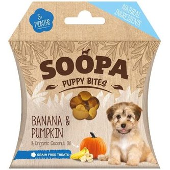 Soopa Healthy Bites Puppy s banánem a dýní 50 g