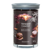 Svíčka ve skleněném válci Yankee Candle, Černý kokos, 567 g
