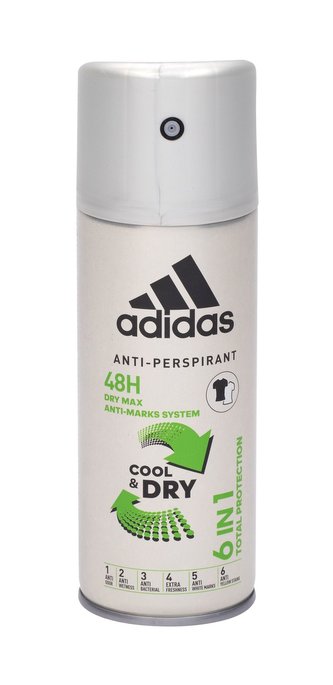 Adidas 6in1 Antiperspirant Cool & Dry 48h 150 ml pro muže