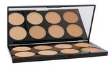 Makeup Revolution London Ultra Cover And Conceal Palette Korektor 10 g Light-Medium pro ženy
