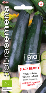 Dobrá semena Tykev cuketa - Black Beauty Bio, zelená 1,5g