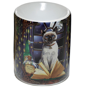 Keramická aromalampa Kočka Hocus pocus - design Lisa Parker