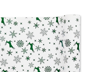 Voňavý vánoční papír 70cm/2m SOB - zelený