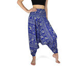 Kalhoty aladin RONNY, sloni, světle modré