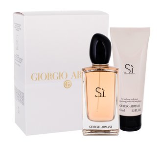 Giorgio Armani Si parfémovaná voda 100 ml + tělové mléko 75 ml