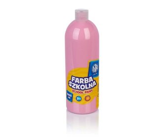 Farba szkolna różowa jasna 1000ml ASTRA
