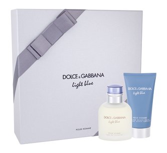 Dolce&amp;Gabbana Light Blue Pour Homme toaletní voda 75 ml + balzám po holení 75 ml