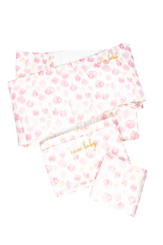 enie baby 3-dílná sada Pink Flowers enie baby 3-dílná sada Pink Flowers