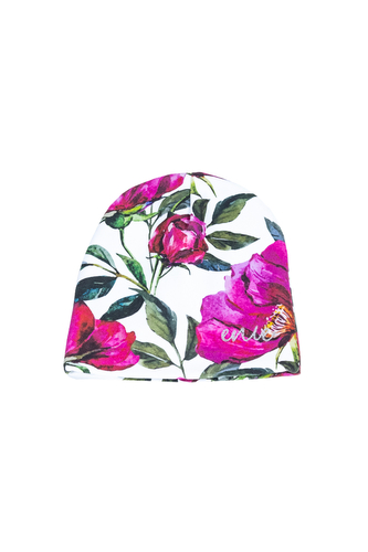 enie baby Dětská čepice 9-12m Flowers