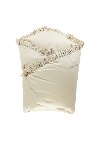 enie baby Péřová zavinovačka SWEET creme 80x80cm