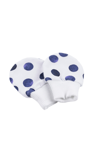 enie baby Novorozenecké rukavičky vel. 62-68 Blue circle