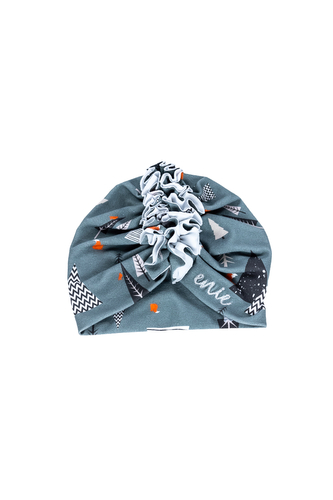 enie baby Turban - dětská čepice 9-12m Forest enie baby Turban - dětská čepice 9-12m Forest