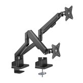 Držák Brateck LDT62-C024 stolní pro 2 monitory, černý