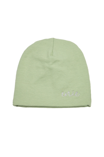enie baby Dětská čepice 9-12m khaki enie baby Dětská čepice 9-12m khaki