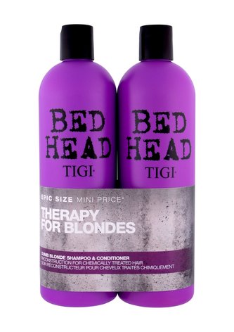 Tigi Bed Head Dumb Blonde šampon 750 ml + kondicionér 750 ml Tigi Bed Head Dumb Blonde šampon 750 ml + kondicionér 750 ml