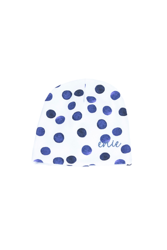 enie baby Dětská čepice 16-18m Blue Circle enie baby Dětská čepice 16-18m Blue Circle
