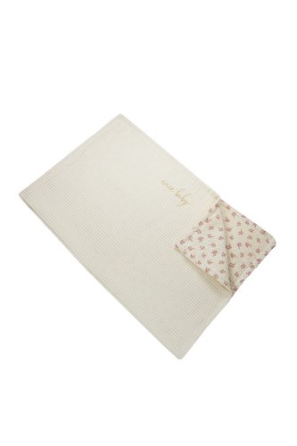 enie baby Deka béžová/květy enie baby Deka béžová/květy