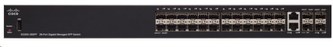 Cisco switch SG350-28SFP-RF 24xSFP, 2xGbE SFP/RJ-45, REFRESH