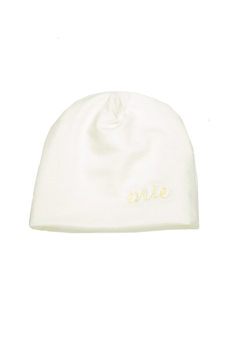 enie baby Dětská čepice BAMBOO 9-12m béžová enie baby Dětská čepice BAMBOO 9-12m béžová