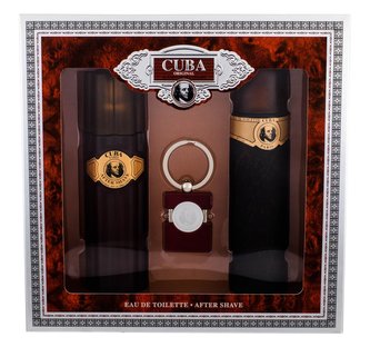 Cuba Gold toaletní voda 100 ml + voda po holení 100 ml + klíčenka