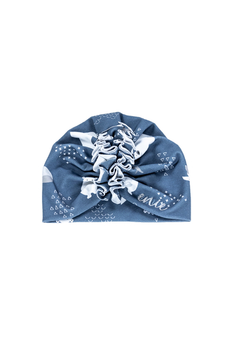 enie baby Turban - dětská čepice 6-9m Bear and Fox enie baby Turban - dětská čepice 6-9m Bear and Fox
