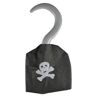Hak pirata z materiałowym mankietem Hak pirata z materiałowym mankietem