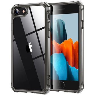 ESR Air Armor, clear black - iPhone SE 2022