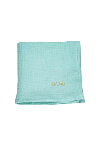 enie baby Mušelínová plenka 70x70cm mentolová - 1ks