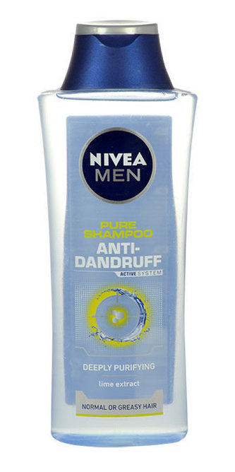 Nivea Men Anti-dandruff Pure Šampon 400 ml pro muže Nivea Men Anti-dandruff Pure Šampon 400 ml pro muže