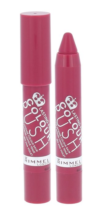 Rimmel London Lasting Finish Tužka na rty Colour Rush Balm 2,5 g 300 Viva Violet pro ženy