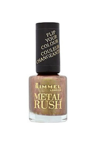 Rimmel London Metal Rush Lak na nehty 8 ml 100 Pearly Queen pro ženy