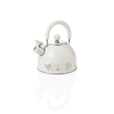 Varná konvice 2 L  s motivem srdíček Batticuore slonová kost BRANDANI