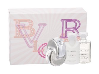 Bvlgari Omnia Crystalline toaletní voda 40 ml + tělové mléko 40 ml + sprchový gel 40 ml