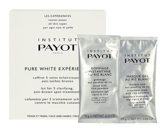 PAYOT Pure White Experience Gommage Instantane 5 x 10 g + Masque Gel 5 x 25 g