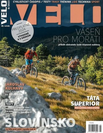 časopis VELO 08/2023